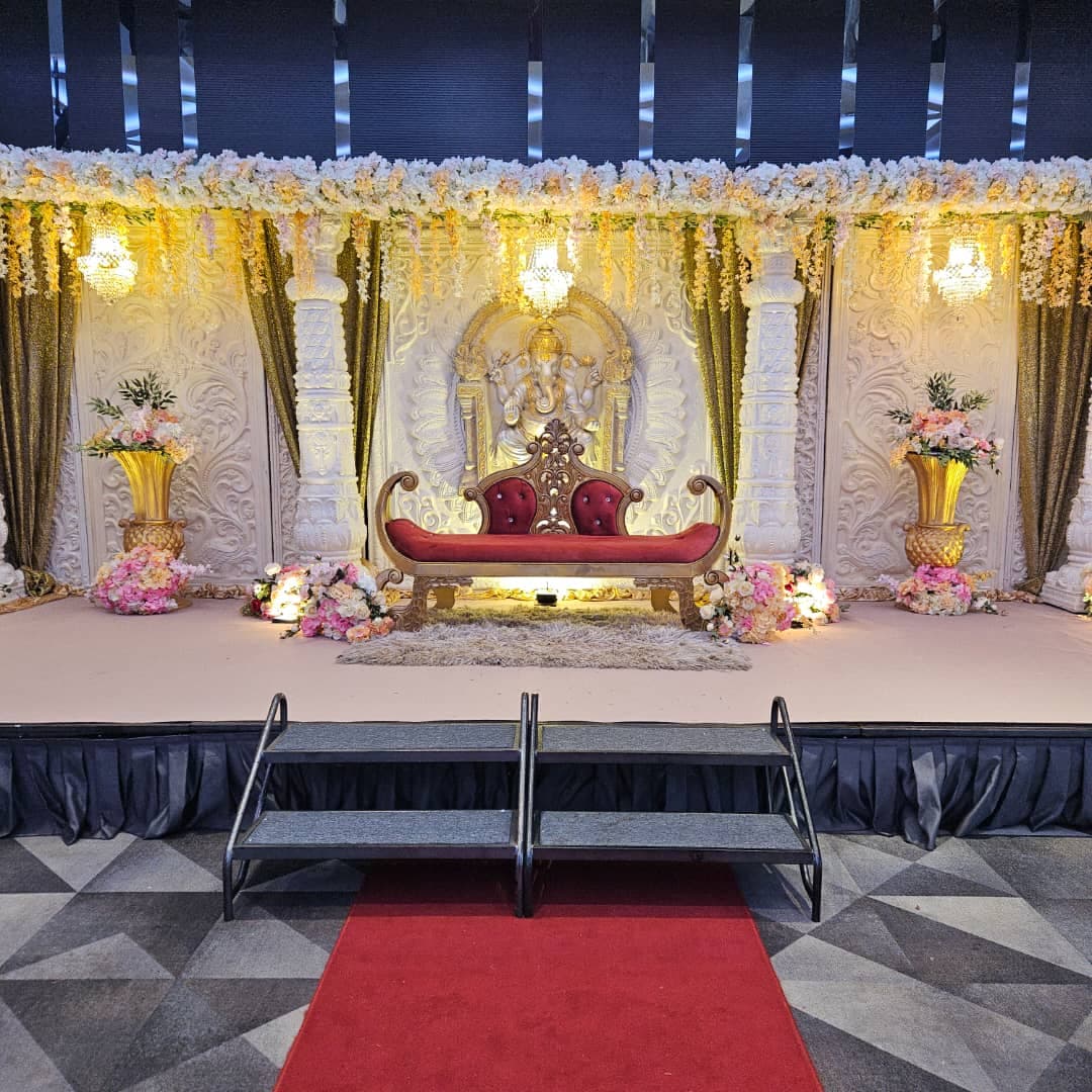 Elegant floral proposal stage by Arwana Maxx Venture