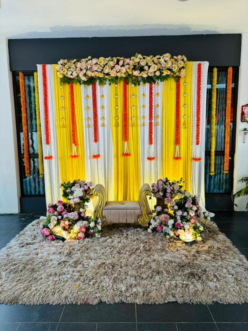 Celebration stage decoration