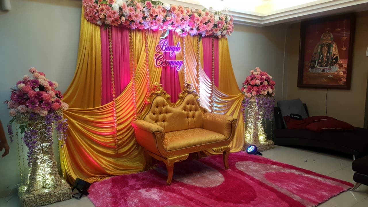 Bangle ceremony stage